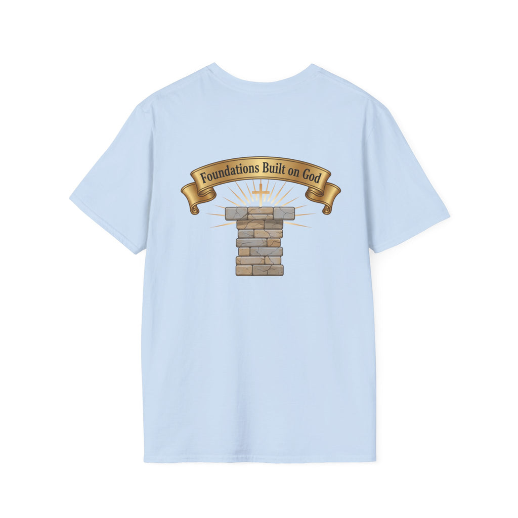 Faith Over Fear T-Shirt — Cross with Lilys Christian Inspirational Tee