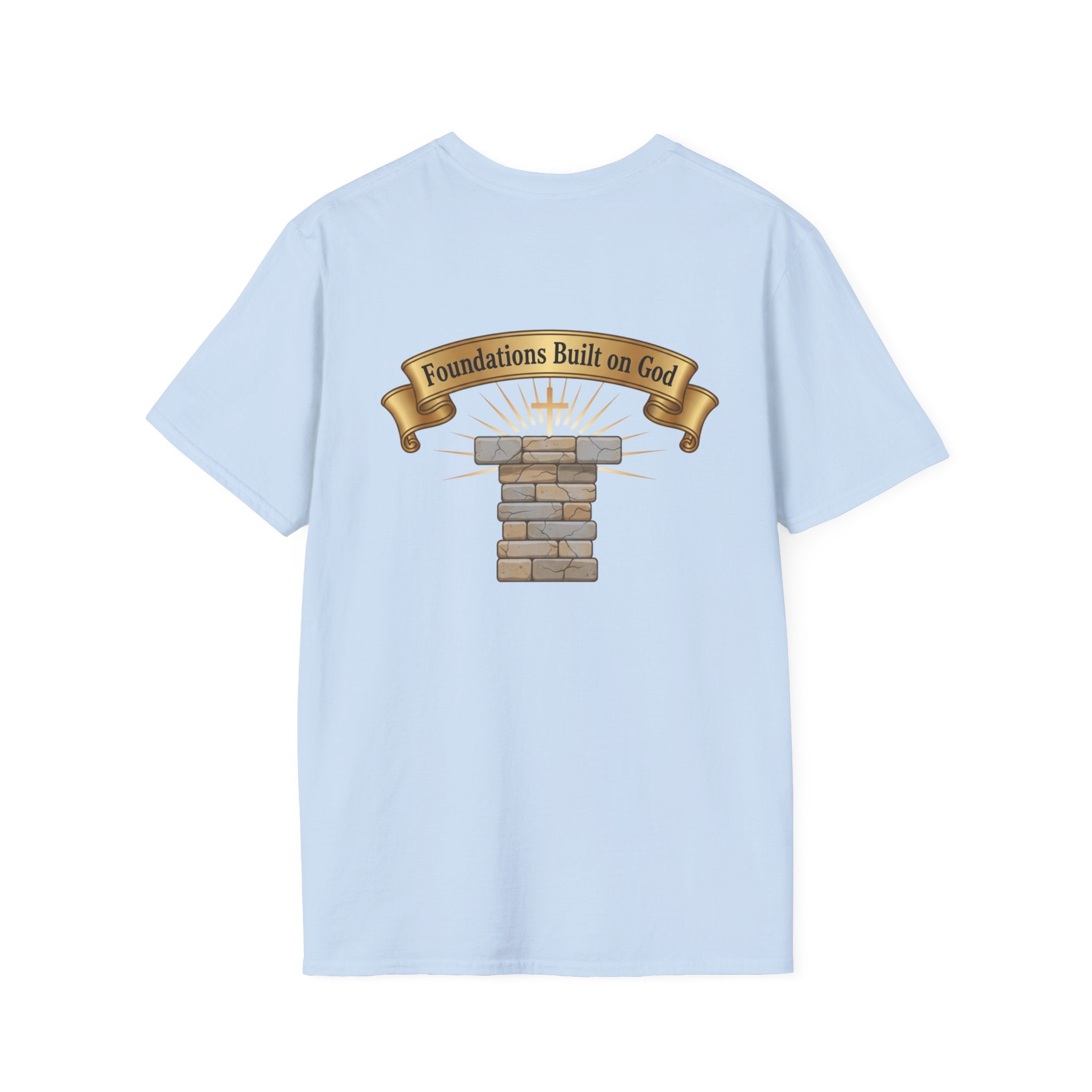 Faith Over Fear T-Shirt — Cross with Lilys Christian Inspirational Tee