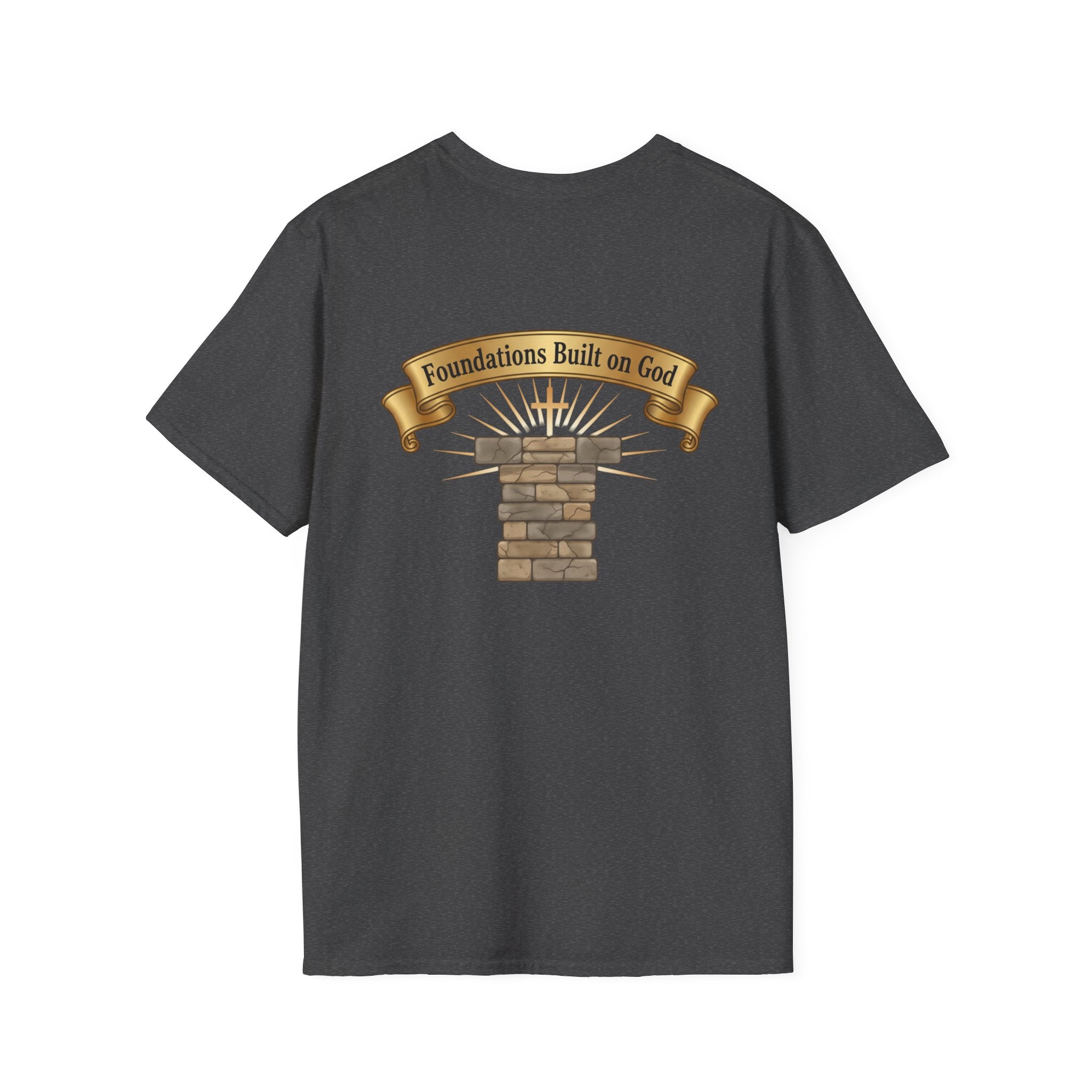 Faith Over Fear T-Shirt — Cross with Lilys Christian Inspirational Tee