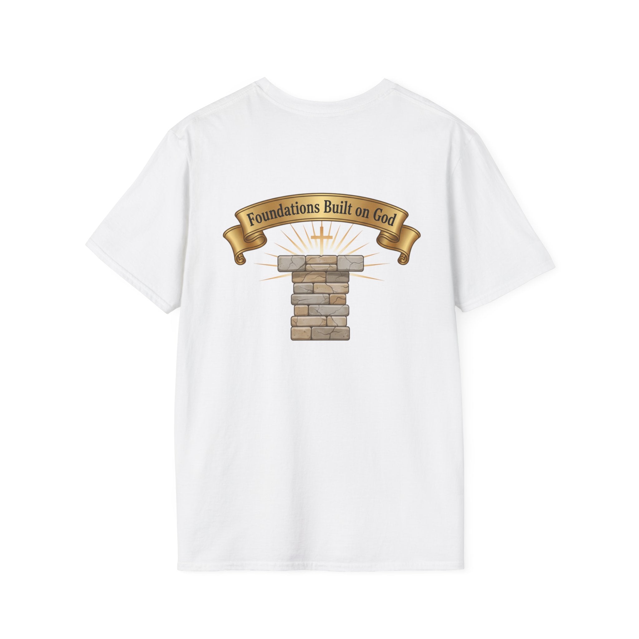 Faith Over Fear T-Shirt — Cross with Lilys Christian Inspirational Tee